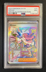 PSA 9 MINT Miriam 251/198 Scarlet & Violet Base Pokemon Graded Card